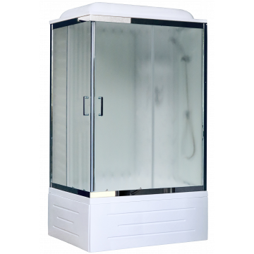 Душевая кабина Royal Bath RB8120BP6-WC-CH-R (белое/матовое)